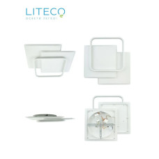 LITECO Люстра потолочная, LED, 80 Вт